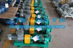 腾龙IHF-L氟塑料离心泵发往越南水立方